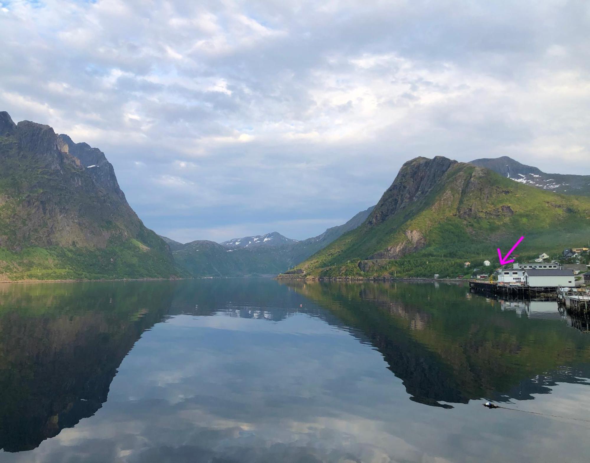 Segla Guesthouse - With View Of Fjord Fjordgard Екстериор снимка