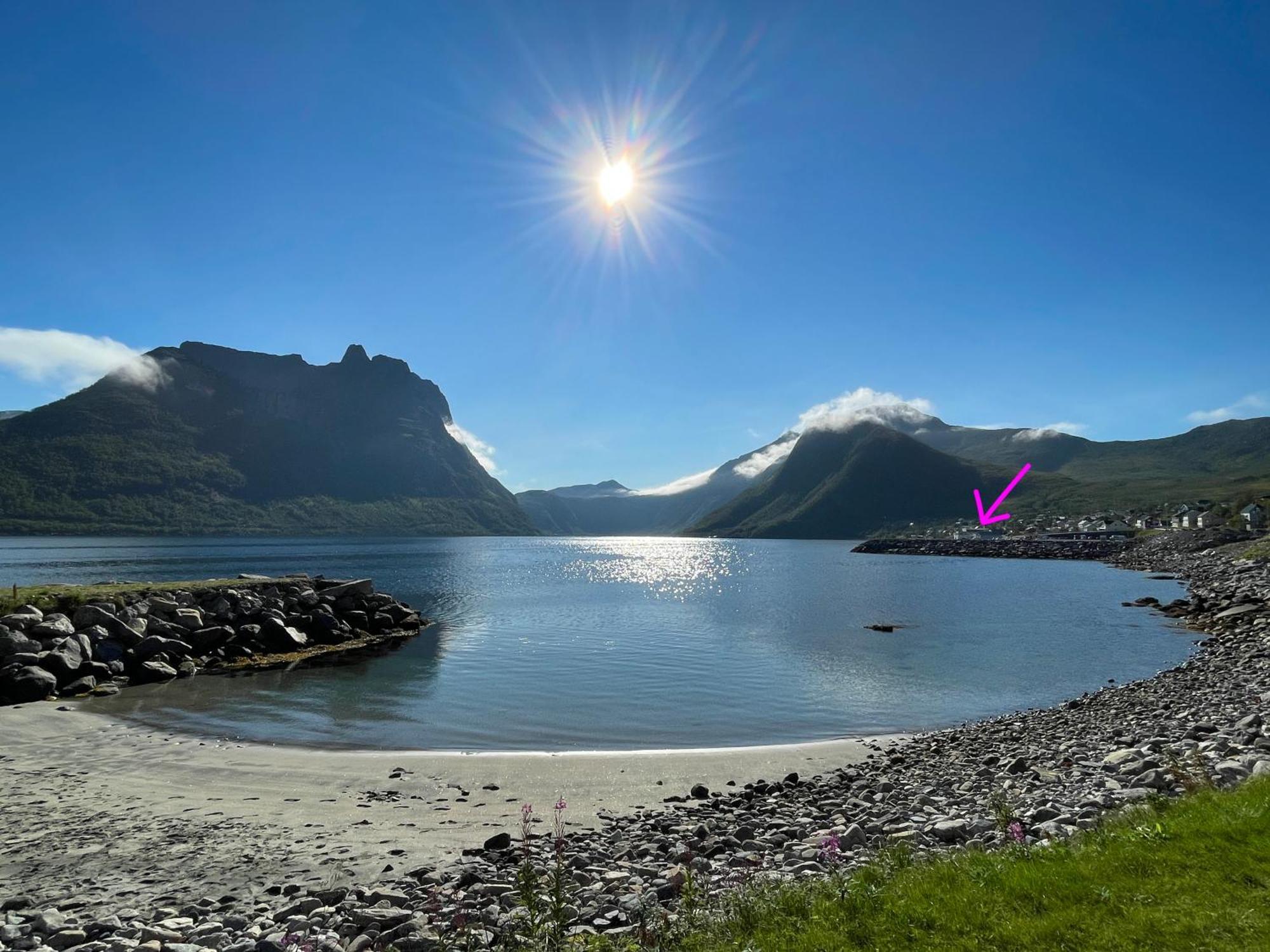 Segla Guesthouse - With View Of Fjord Fjordgard Екстериор снимка